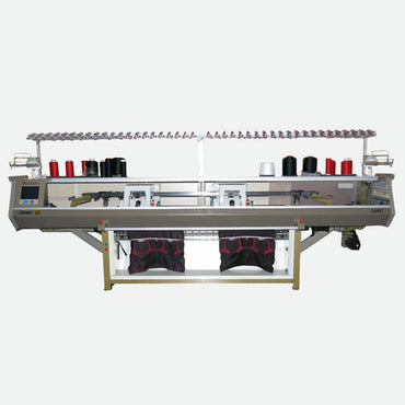 Fully Computerized 2+2 & 3+3 System Flat Knitting Machine