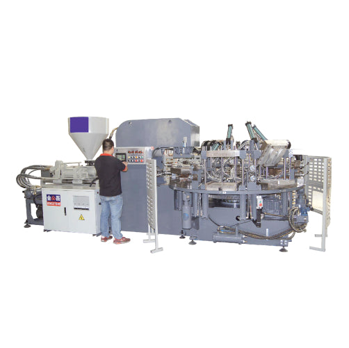 RM-188 Automatic Rotary Plastic Soles Direct Injection Moulding Machine