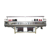 Fully Computerised 2+2 & 3+3 System Flat Knitting Machine