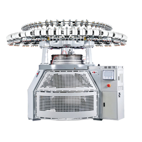 DOUBLE JERSEY INTERLOCK/RIB CIRCULAR KNITING MACHINE