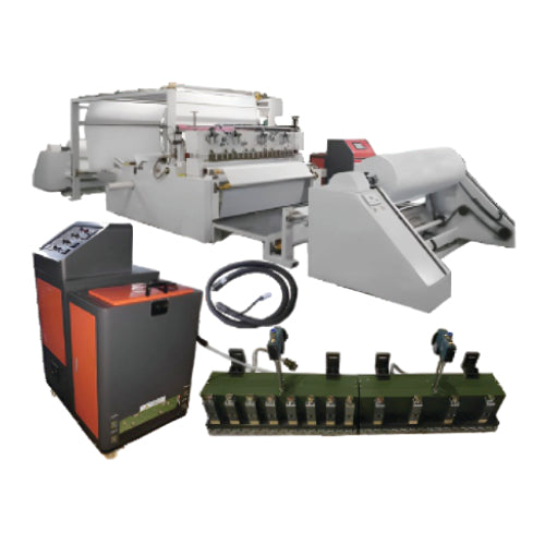 GQ-011A Hot Melt Adhesive Spraying Laminating Machine (Coil to Sheet)