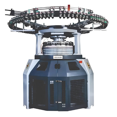 HIGH PILE LOOP CUT JACQUARD CIRCULAR KNITTING MACHINE – Ramana Machines