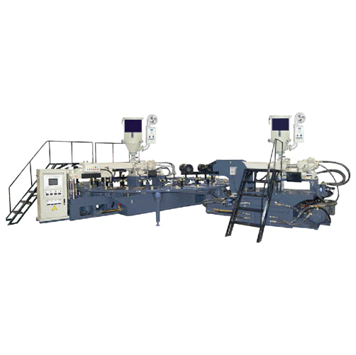 RM-109-2C  Automatic Rotary 1/2 Color TR/TPU Outsole Direct Injection Moulding Machine