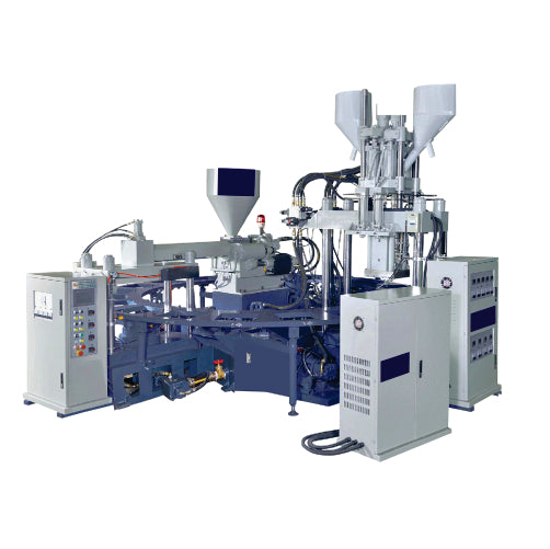 RM-308 Automatic Rotary 1/2/3/ Color Plastic Shoes Direct Injection Moulding Machine