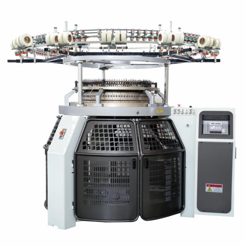 THREE THREAD FLEECE CIRCULAR KNITTING MACHINE