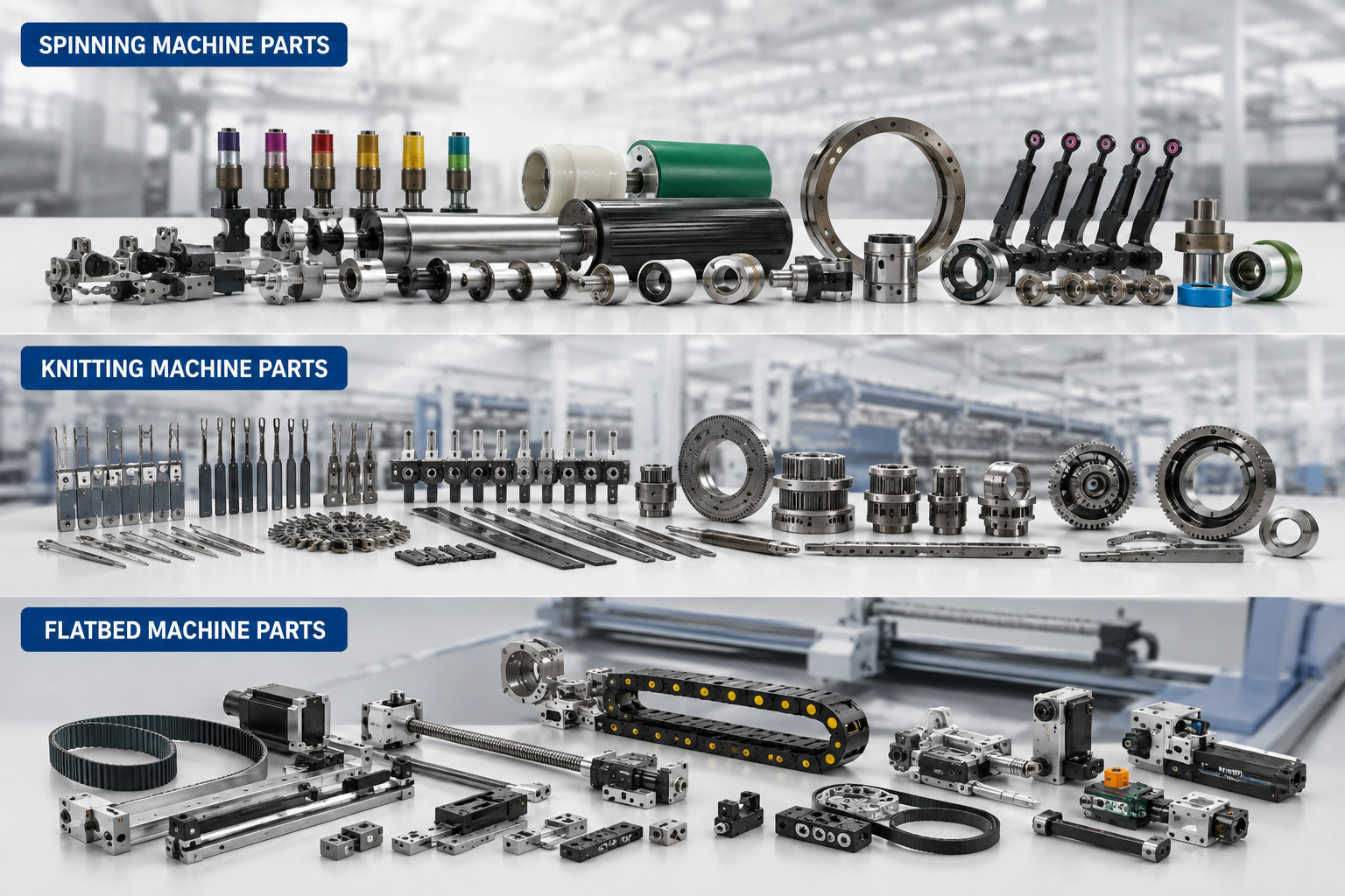 Spare Parts Strategy for Textile and Industrial Machinery Uptime