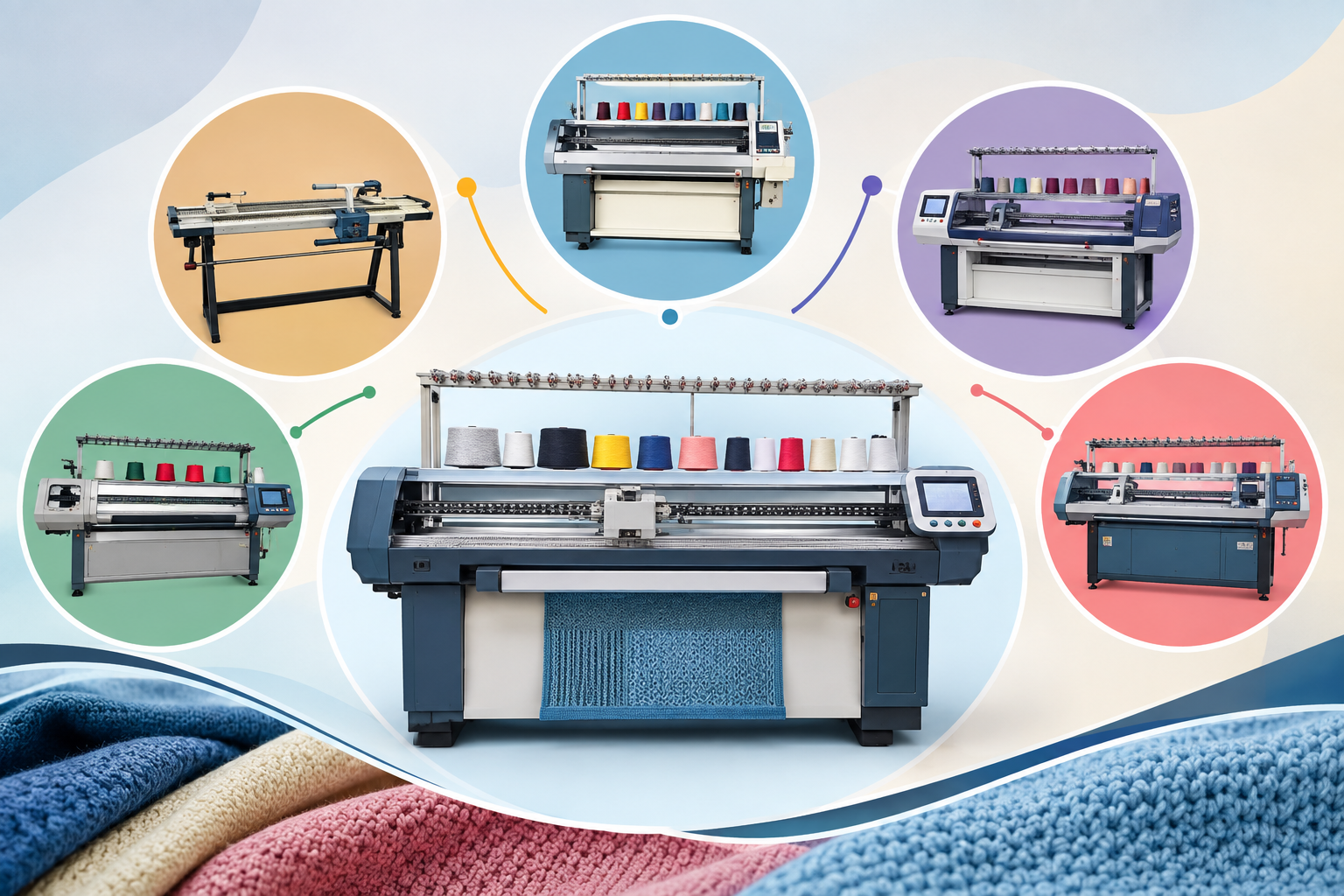 Types of Flat Bed Knitting Machines: Complete Guide