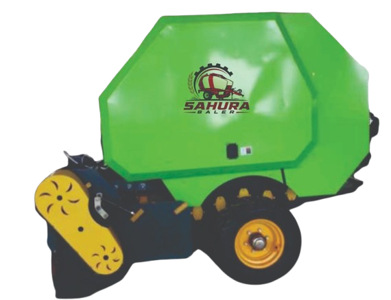 Round Baler With Crusher - Sahura