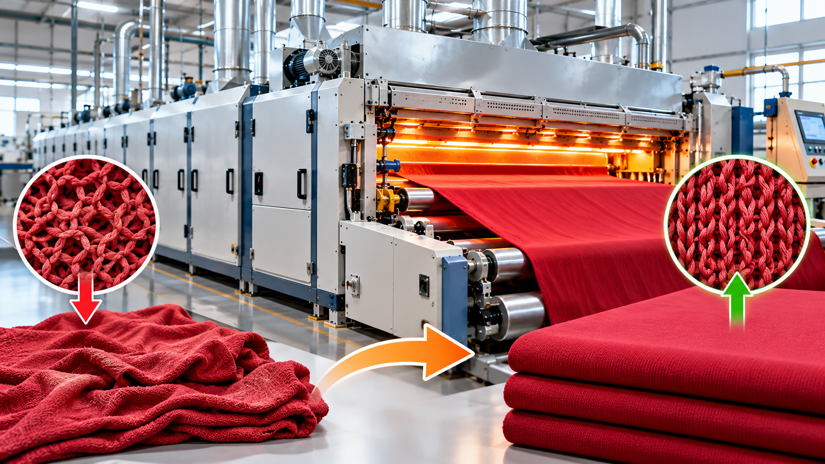 fabric shrinkage control