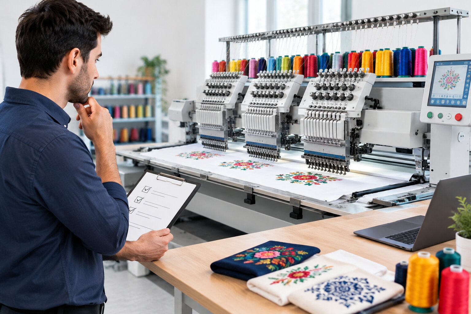 What to Check Before Buying a Multi Head Embroidery Machine