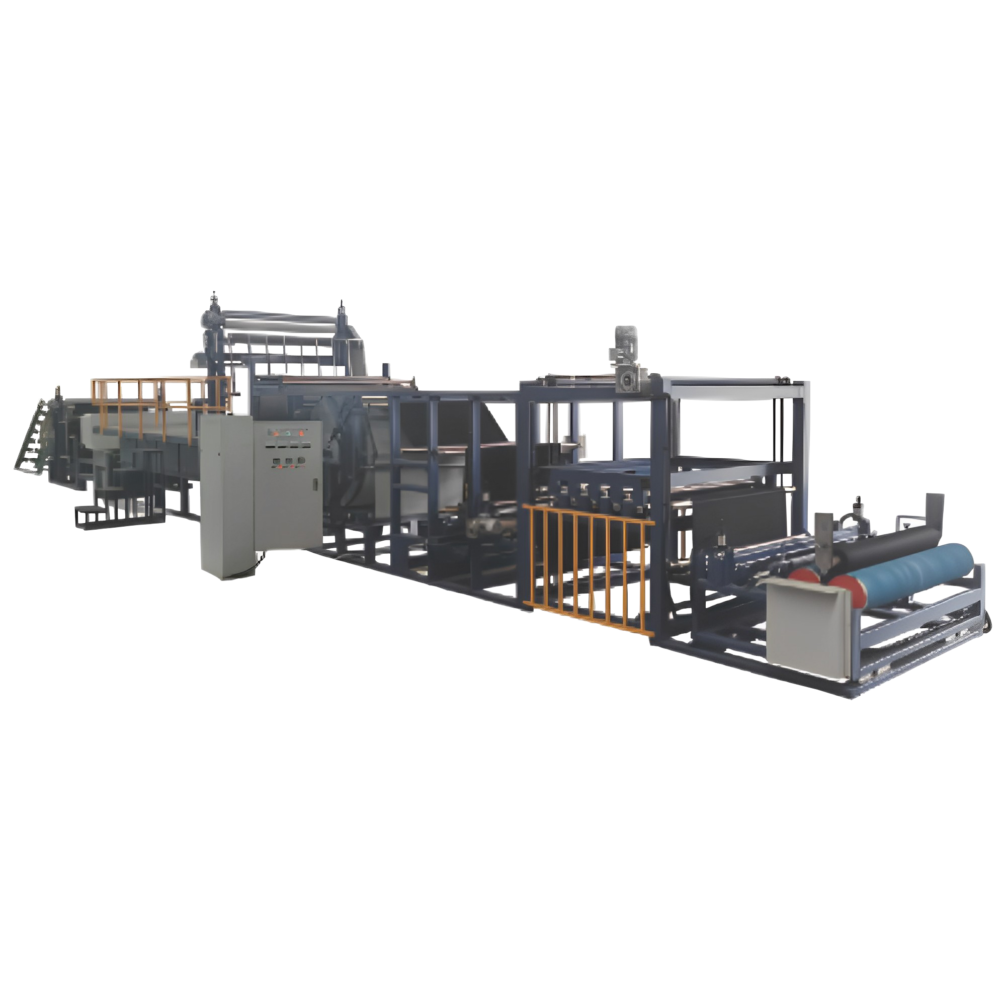 GQ-008A Type Automotive Interior Materials Powder Scattering Laminating Machine