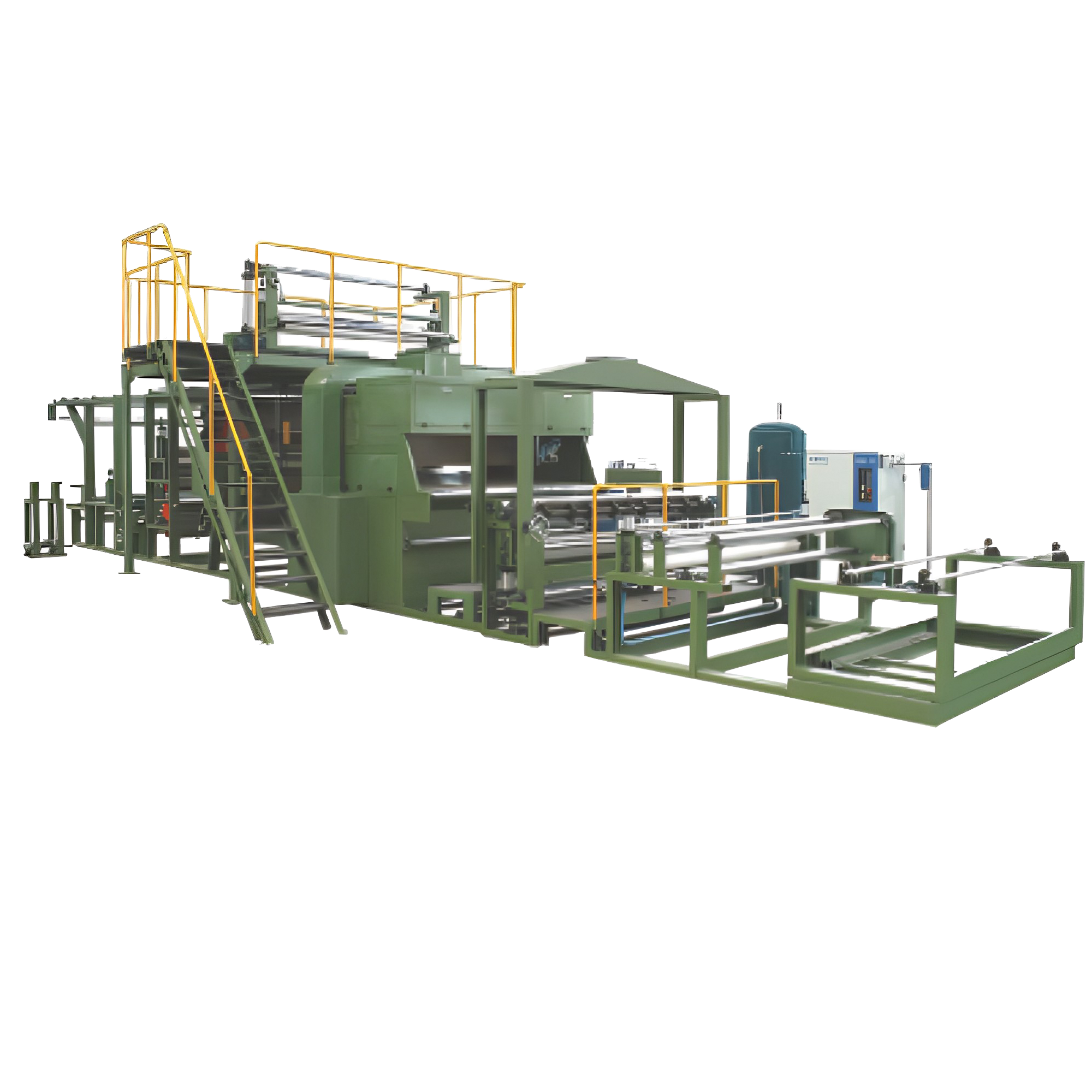 GQ-001AB Type Glue Spraying & Dot Transfer Double Function Laminating Machine