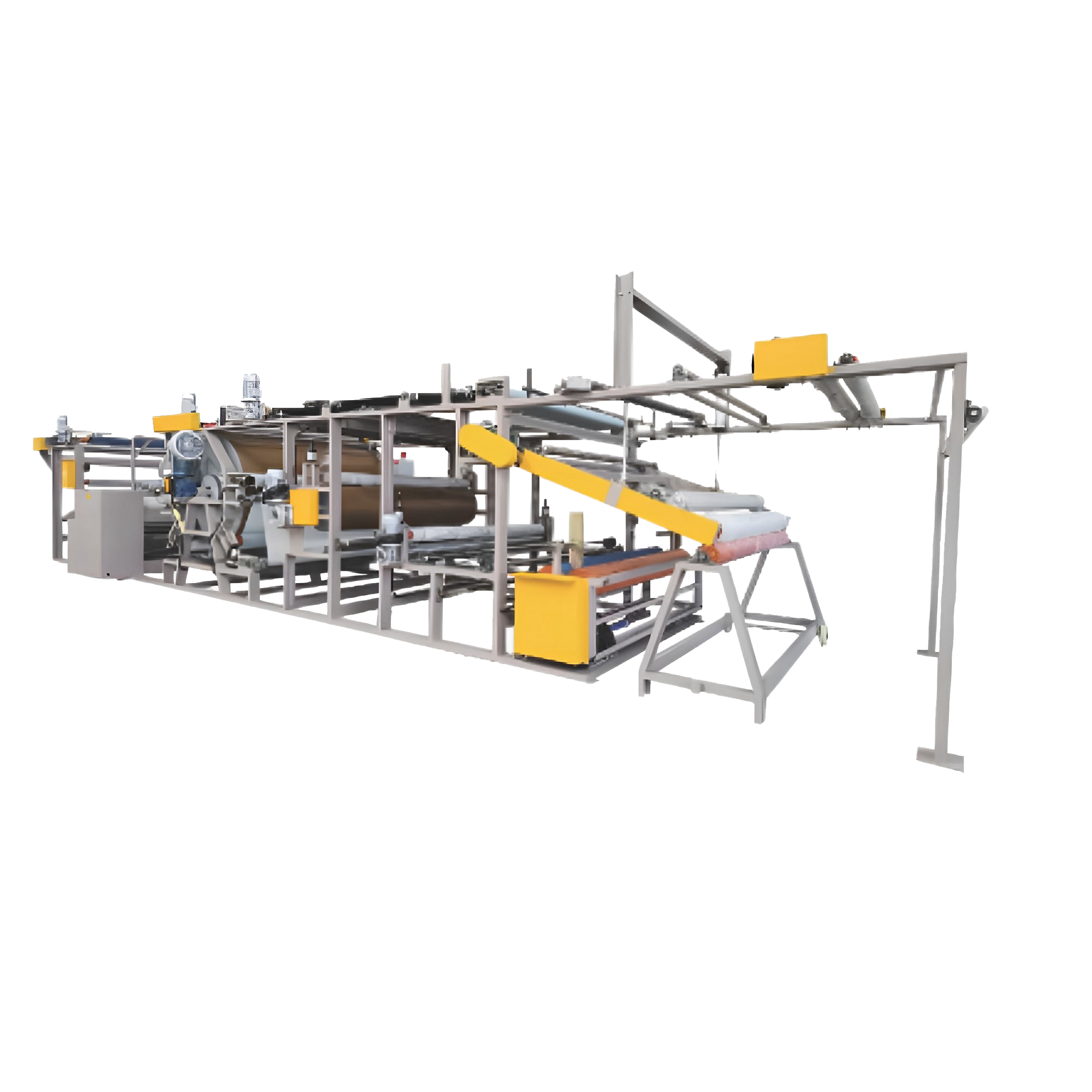 GQ-PUR-19 Type Pur Hot Melt Adhensive, Solvent Glue Double Function Laminating Machine