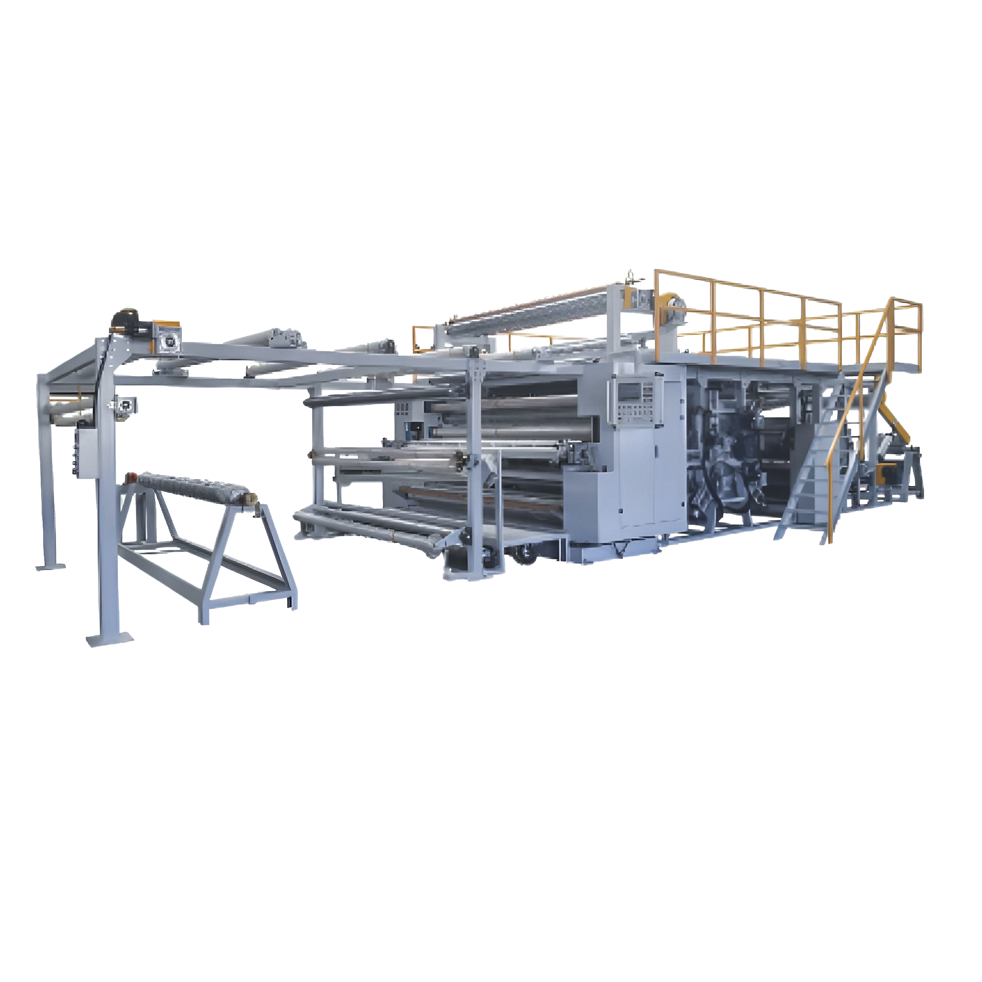 GQ-PUR-19-A Type PUR Hot Melt Adhesive, Solvent Glue Double Function Laminating Machine