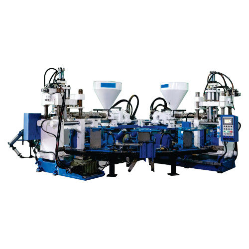 Automatic Disc Type Double Color Rain Boots Injection Molding Machine