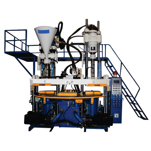 Automatic Disc Type Three-Color Upper Vertical Injection Molding Machine