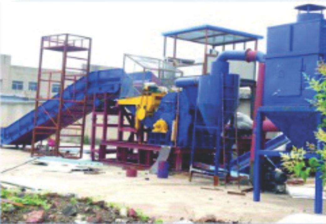 CHAIN CONVEYOR & MAGNETIC SORTING SYSTEM